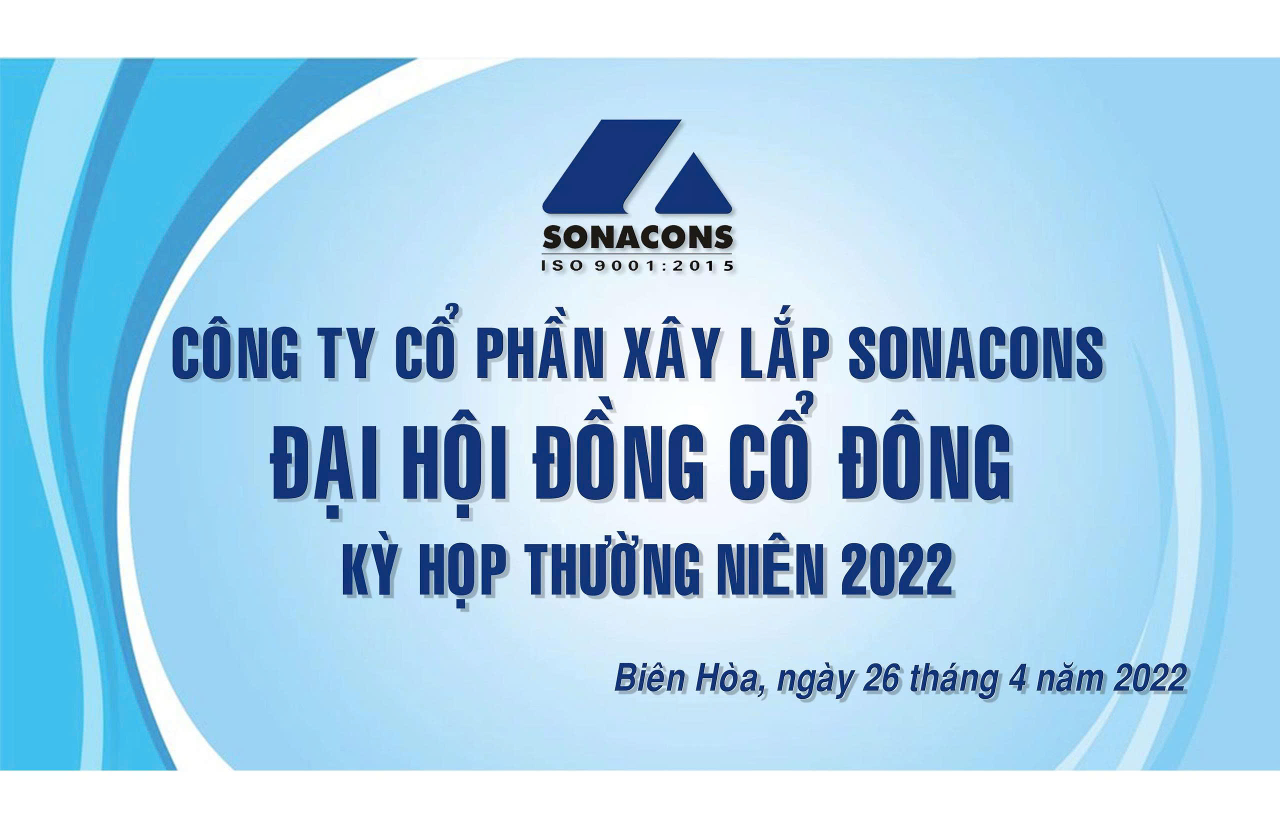 Tờ trình điều chỉnh Điều lệ Cty Sonacons