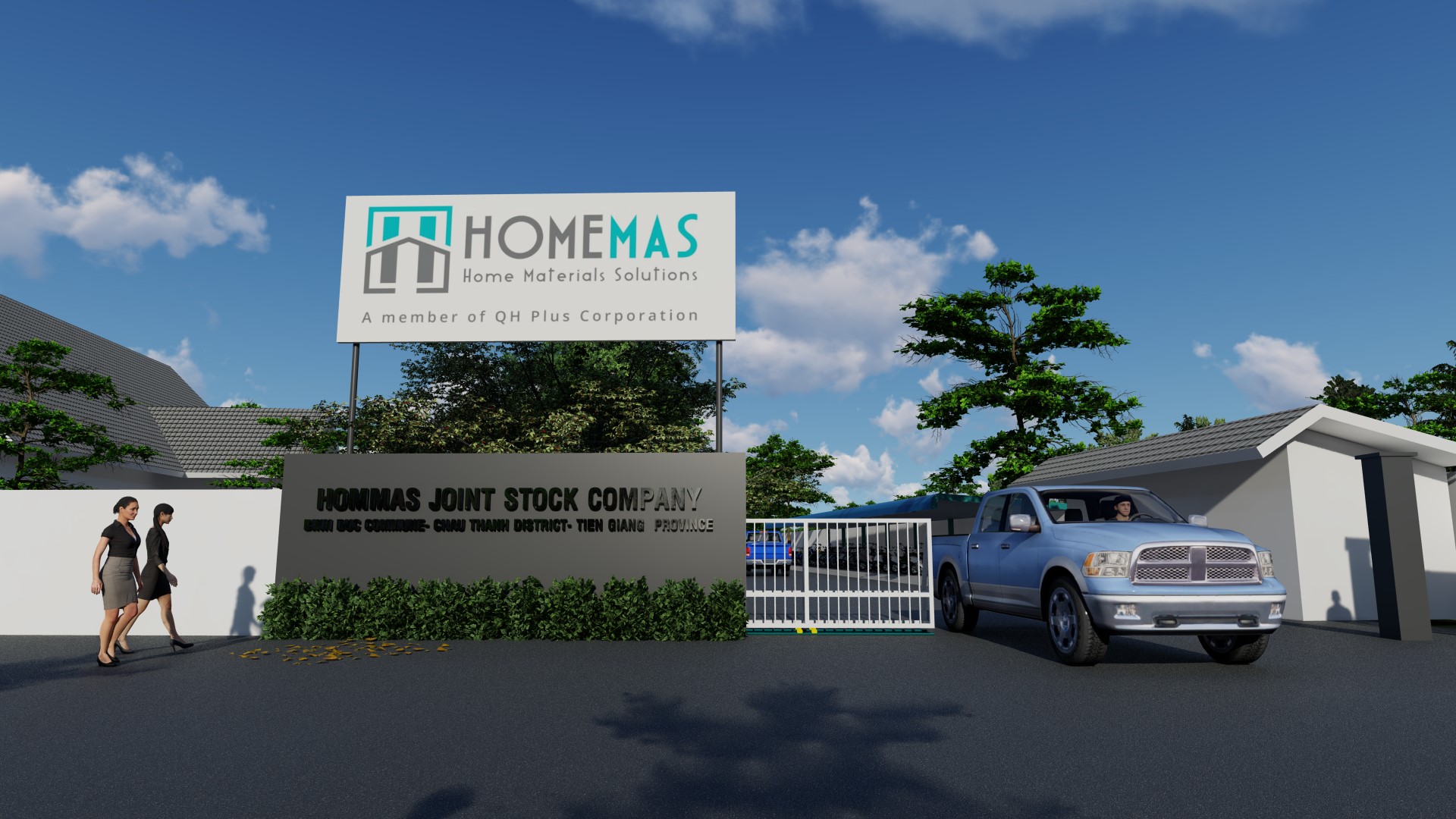NHÀ MÁY SẢN XUẤT NỘI THẤT HOMEMAS TIỀN GIANG