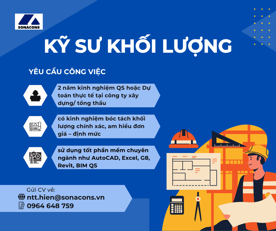 Chuyên viên Khối lượng